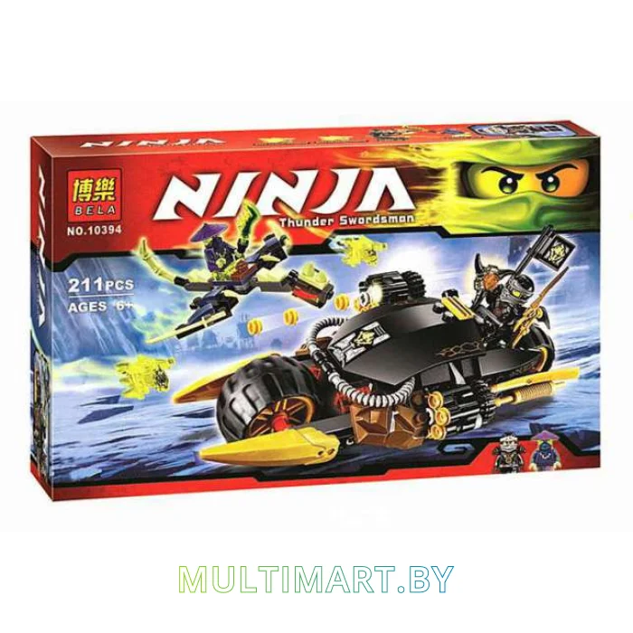 Конструктор Bela Ninja (Ниндзя) Бластер-байк Коула (10394A)